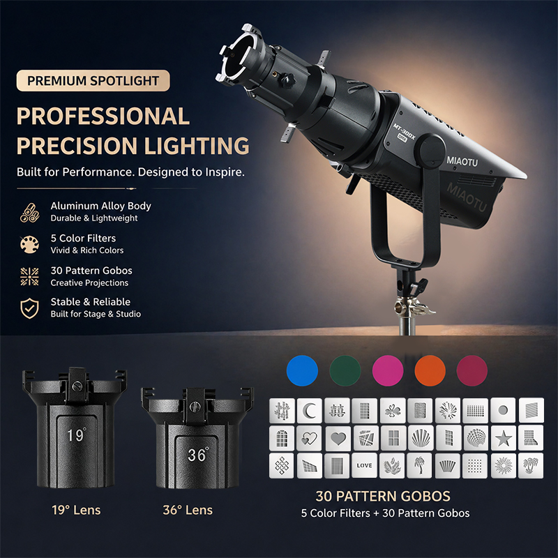 Snoot Flash Modifier - Projektor optyczny Bowens Mount Optical Snoot