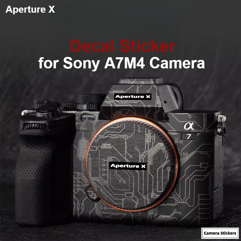 Sony Camera A7 Iv - Naklejka A7M4 A74 Premium na aparat