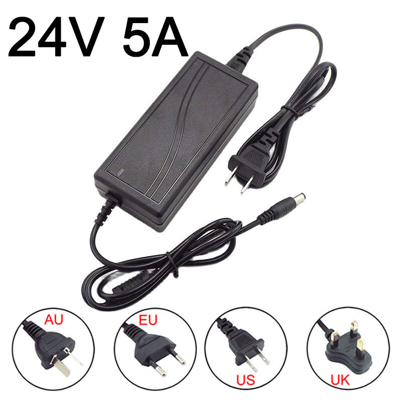 Photography Lighting Products - 24V 5A 5000ma zasilacz AC DC