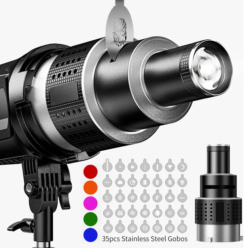 Snoot Flash Modifier - Zestaw stożkowego optycznego snoota do lampy