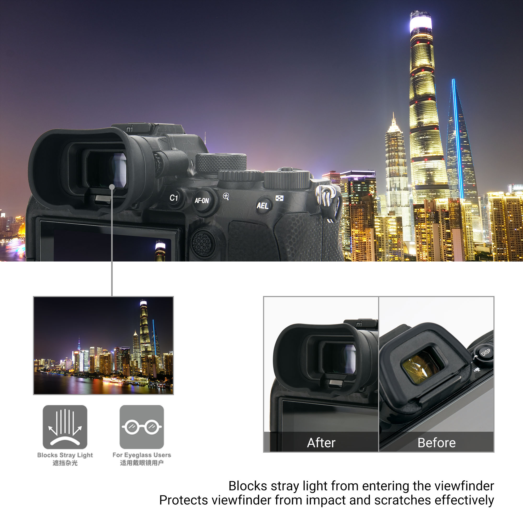 FDA-EP19 Miękka silikonowa dłu – Sony Camera A7 Iv recenzja i cena