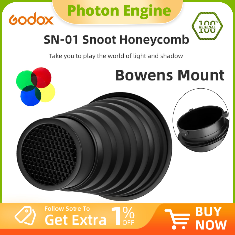 GODOX SN-01 Bowens Duży Snoot  – Photography Lighting Type recenzja i cena