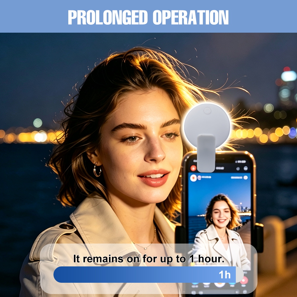 Klipsowa lampa LED do selfie,  – Quality Photography Lighting recenzja i cena