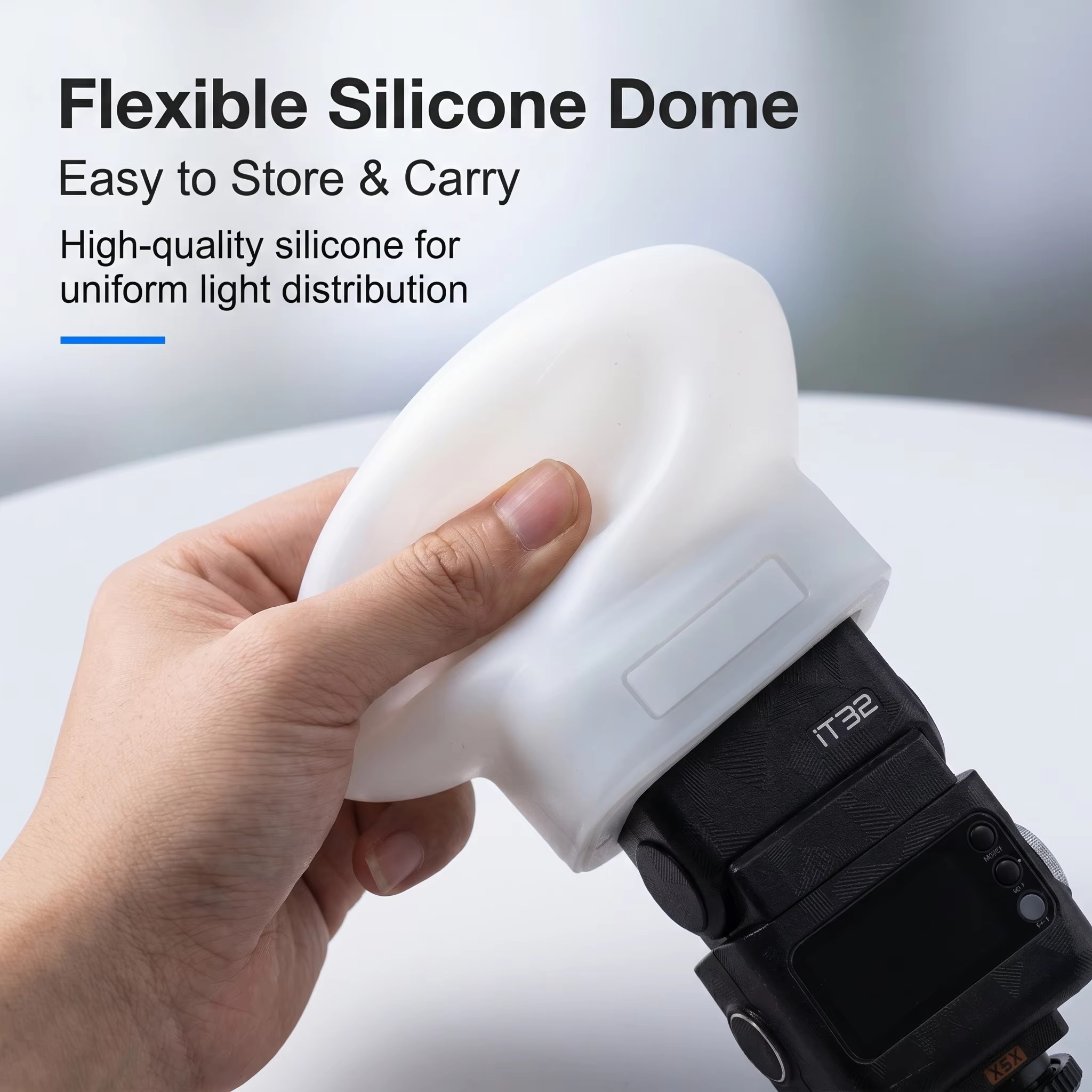 Silikonowa osłona dyfuzora lam – Photography Lighting Diffuser recenzja i cena